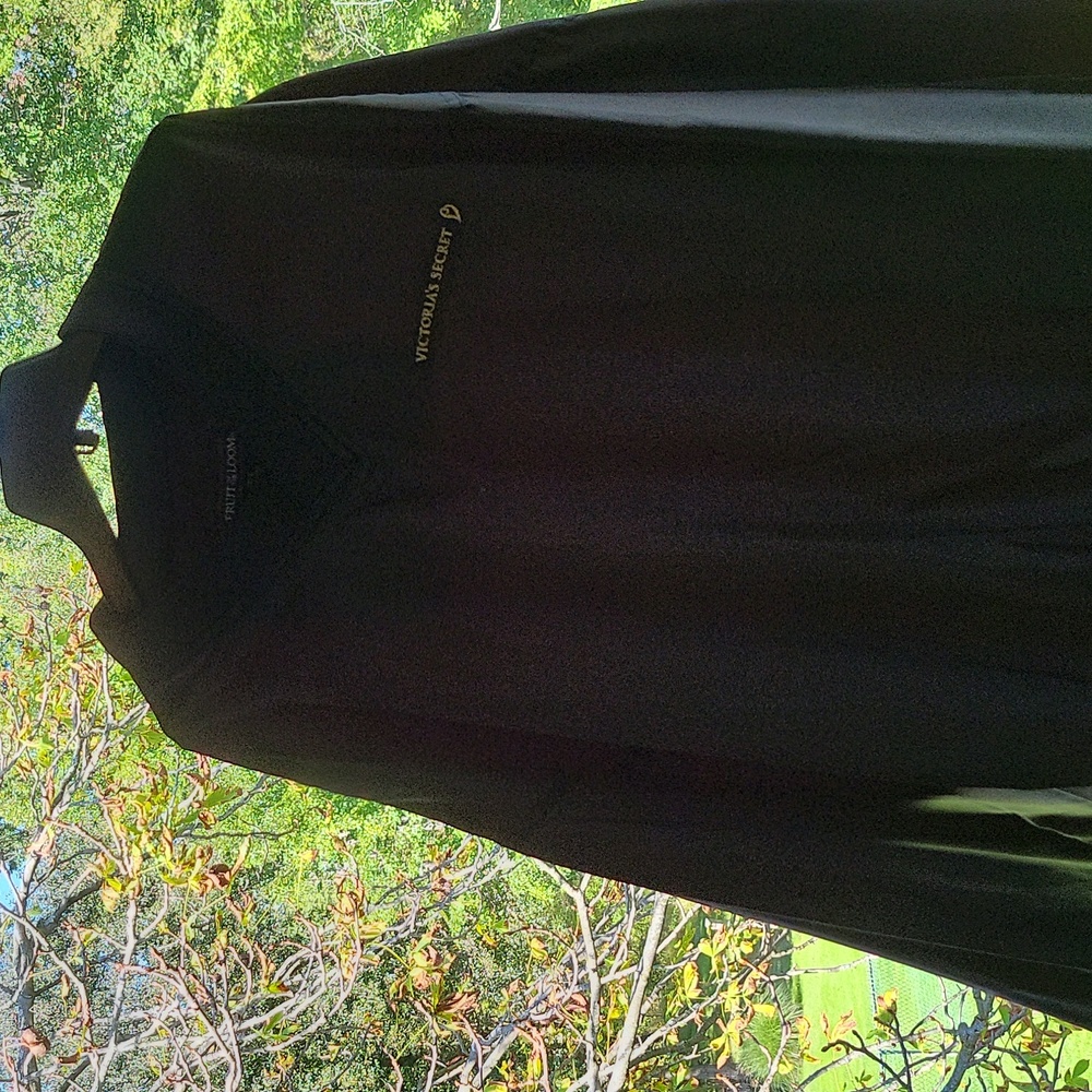 Black Victoria Secret windbreaker